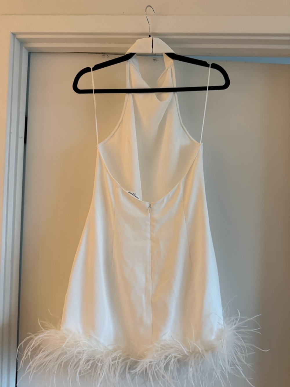 Amanda Uprichard Lunaria Dress in Ivory Size Medium - Picture 5 of 7